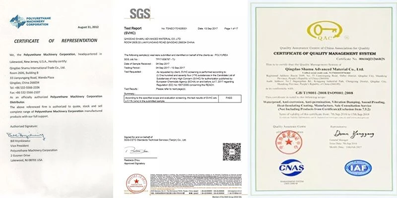 polyuurea coating supplier Shamu